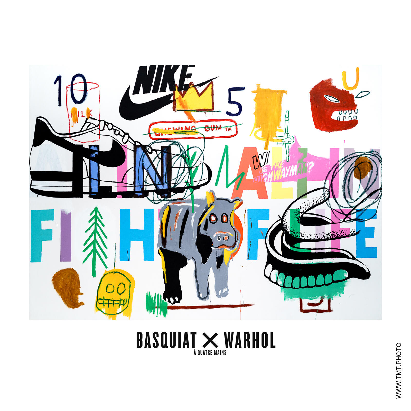 BASQUIAT X WARHOL, À QUATRE MAINS